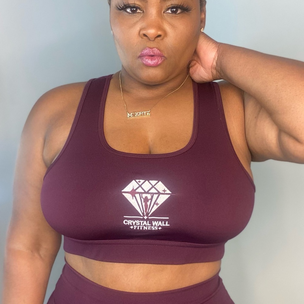 CWF Embroidered Logo Sports Bra